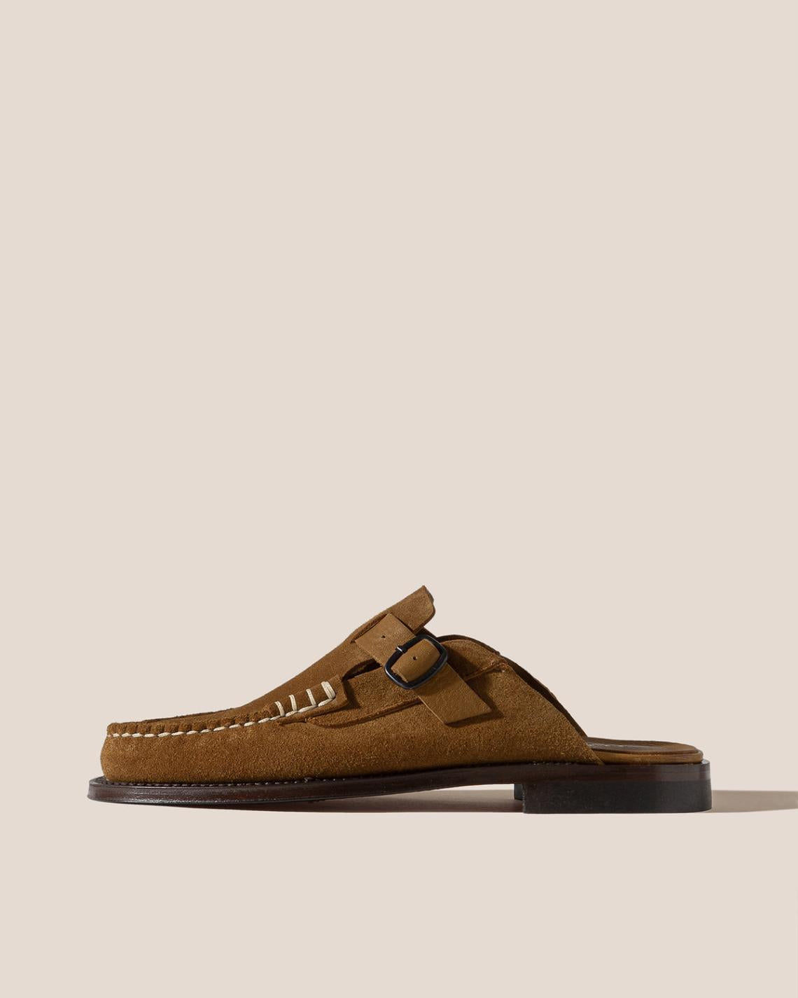Hereu Loafers | BARRACA - Buckle-strap Mule Loafer - Women