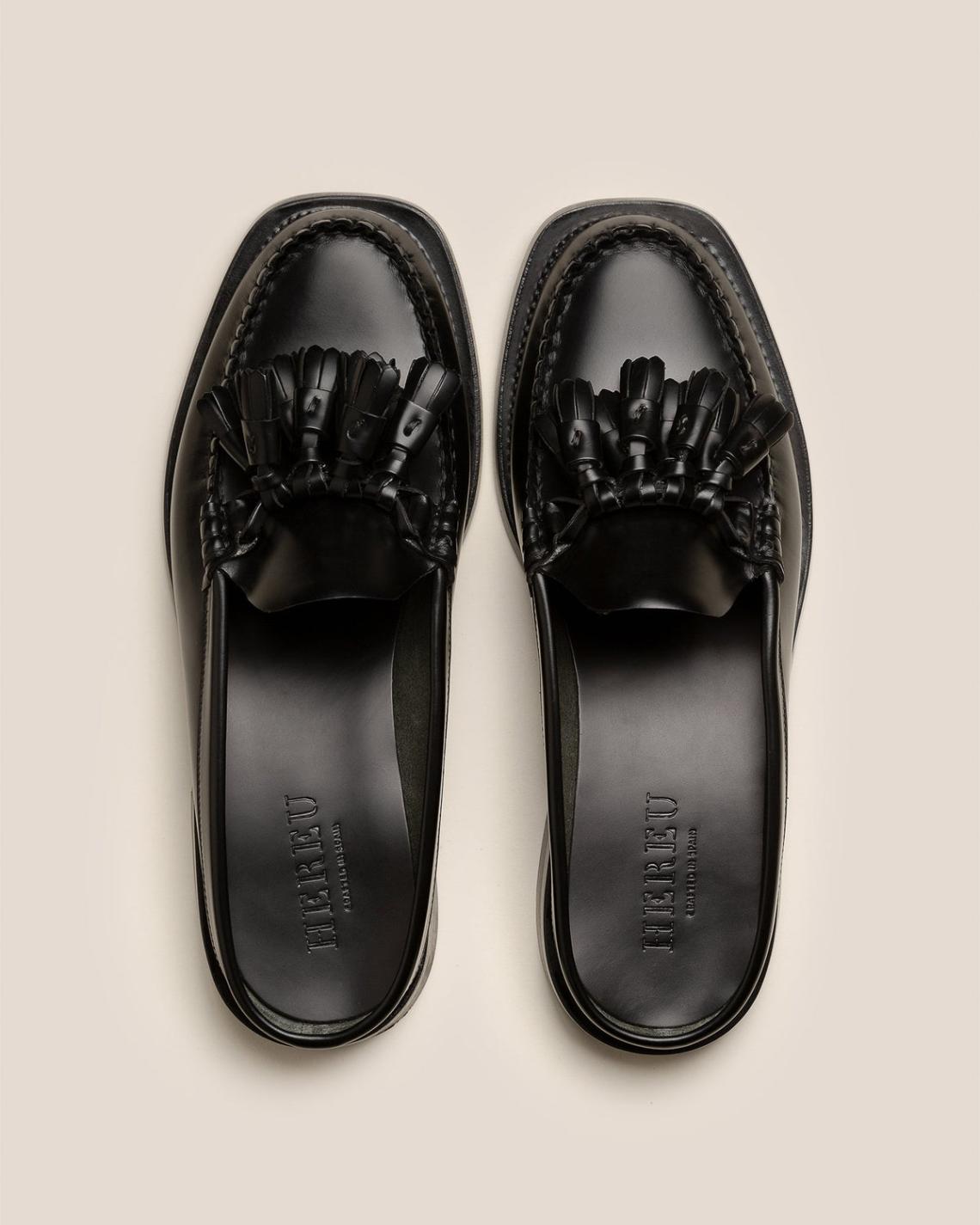 Hereu Loafers | CAIREL - Tasseled Mule Loafer - Women