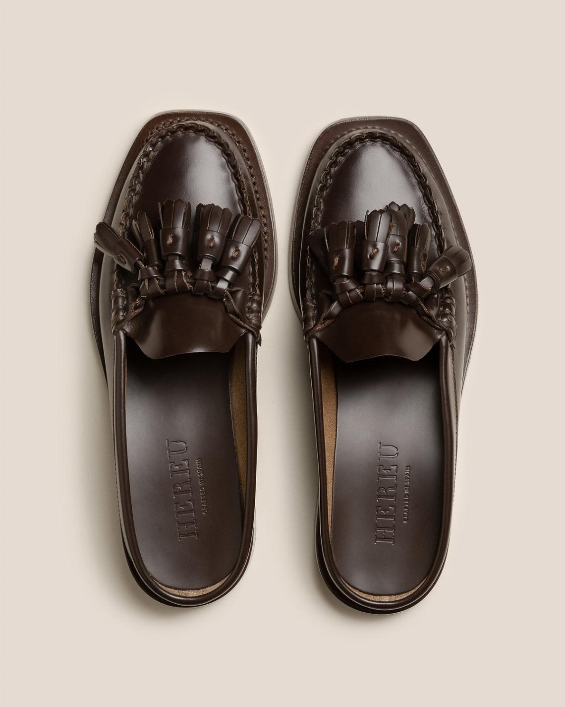 Hereu Loafers | CAIREL - Tasseled Mule Loafer - Women