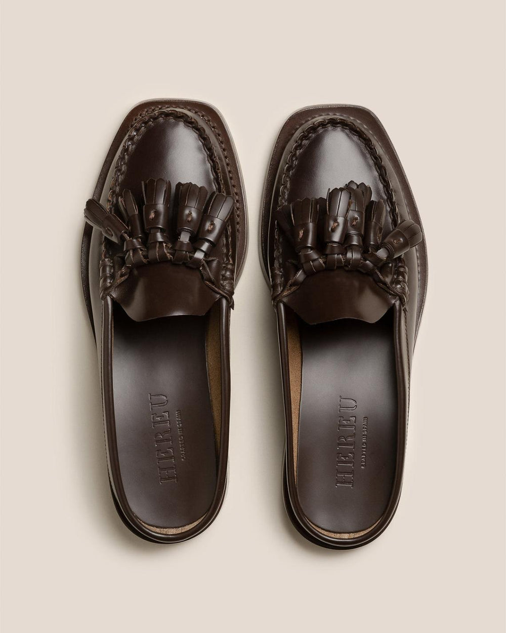 Hereu Loafers | CAIREL - Tasseled Mule Loafer - Women