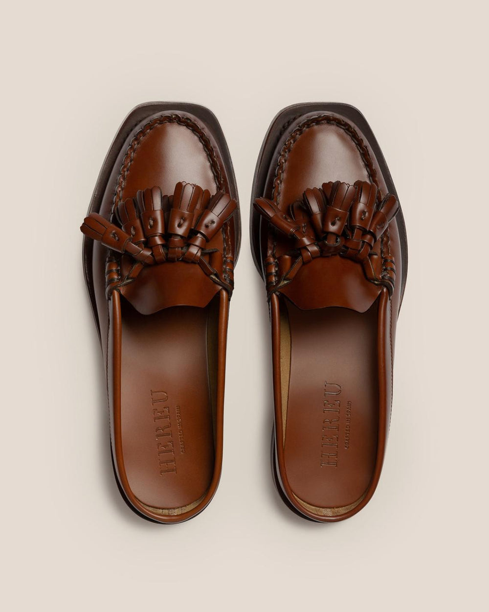 Hereu Loafers | CAIREL - Tasseled Mule Loafer - Women