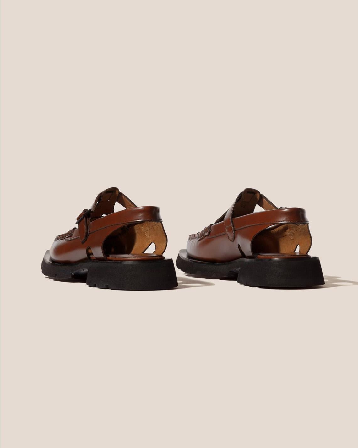 Hereu Loafers | CRANC SPORT - Tread Sole Slingback Loafer - Men