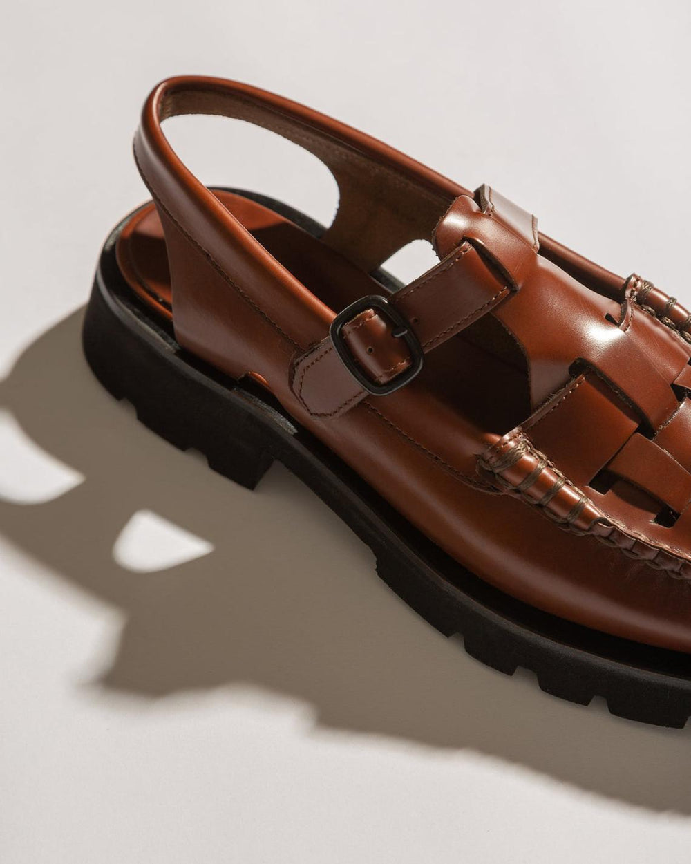 Hereu Loafers | CRANC SPORT - Tread Sole Slingback Loafer - Men