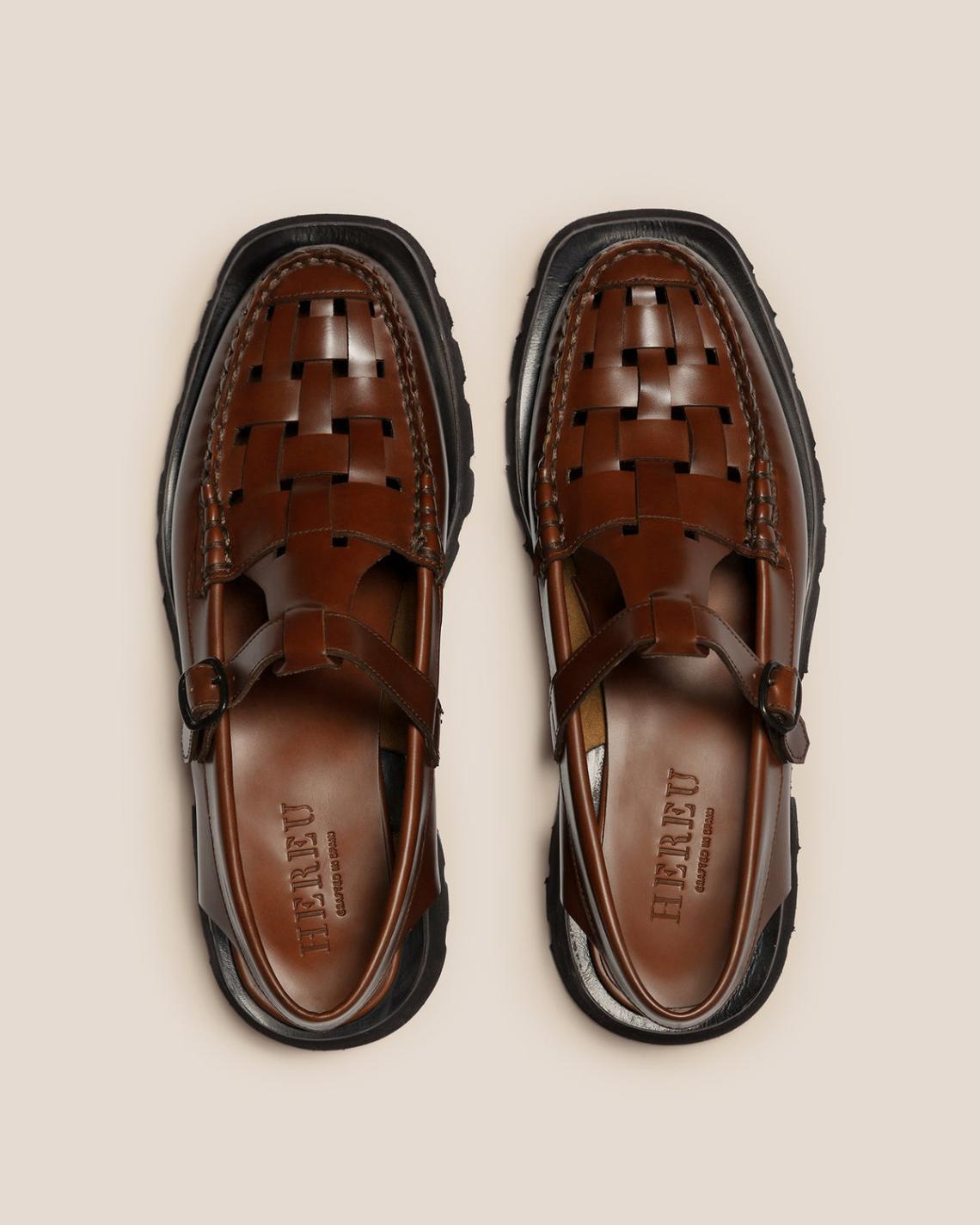 Hereu Loafers | CRANC SPORT - Tread Sole Slingback Loafer - Women