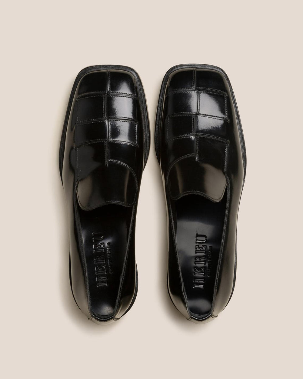 Hereu Loafers | GUERA POLISHED - Interwoven Slip-On Loafer - Women
