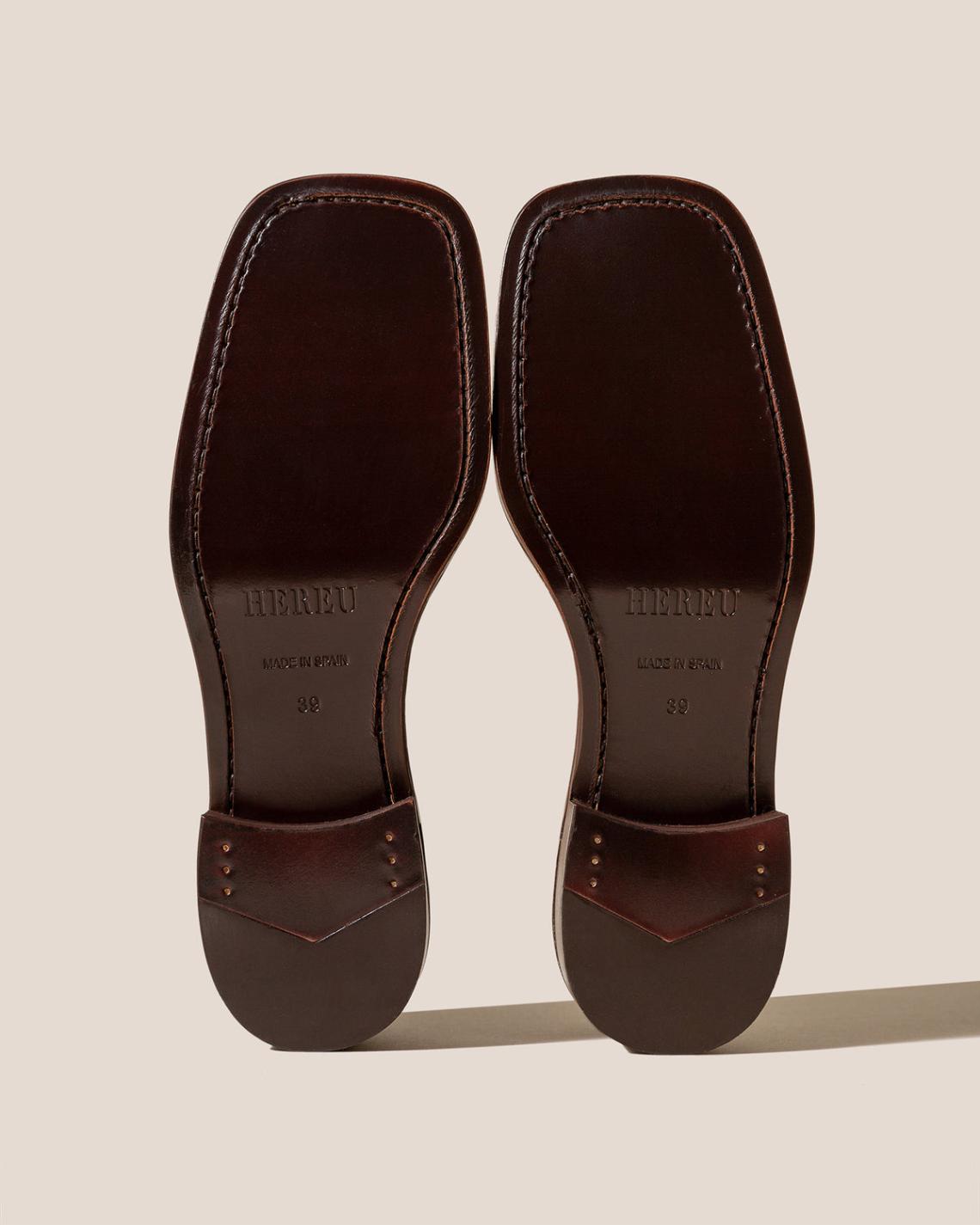 Hereu Loafers | GUERA POLISHED - Interwoven Slip-On Loafer - Women