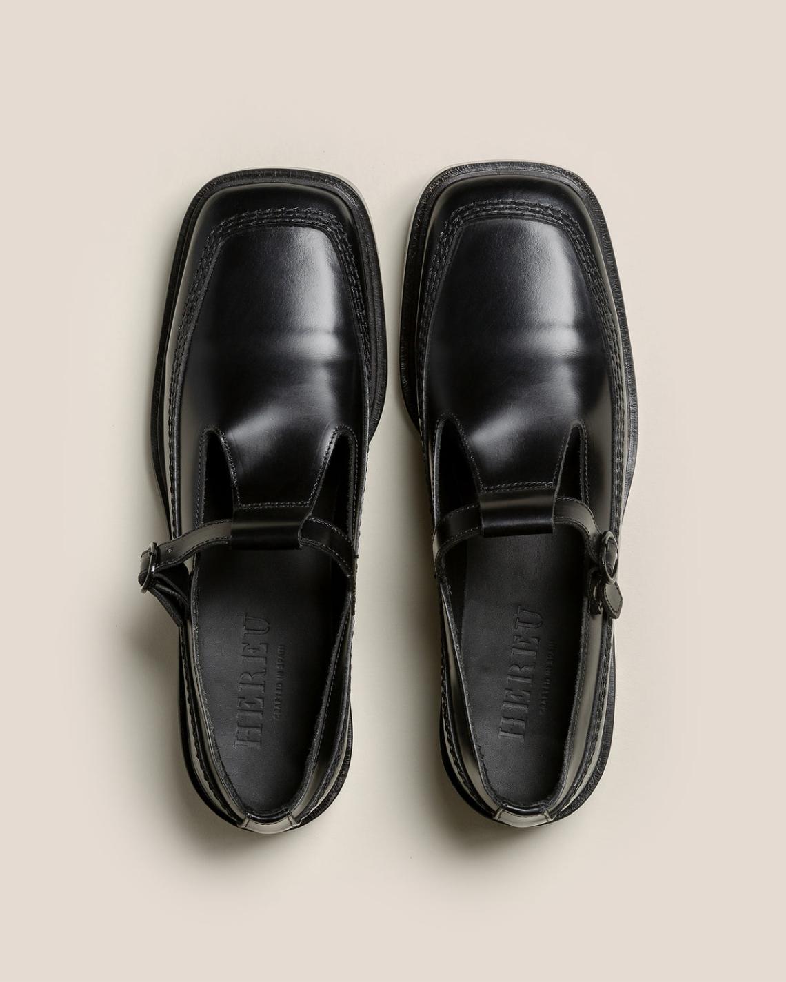 Hereu Loafers | LLUISA POLISHED - T-bar Loafer - Women