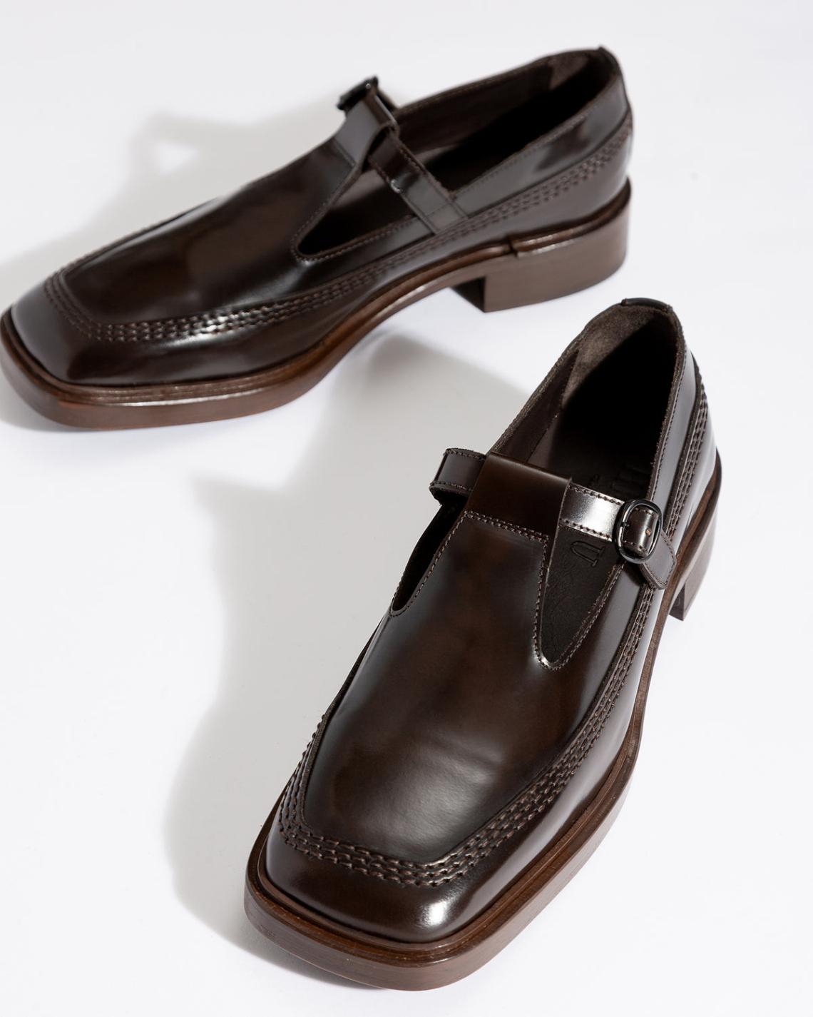 Hereu Loafers | LLUISA POLISHED - T-bar Loafer - Women