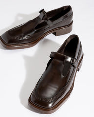 Hereu Loafers | LLUISA POLISHED - T-bar Loafer - Women