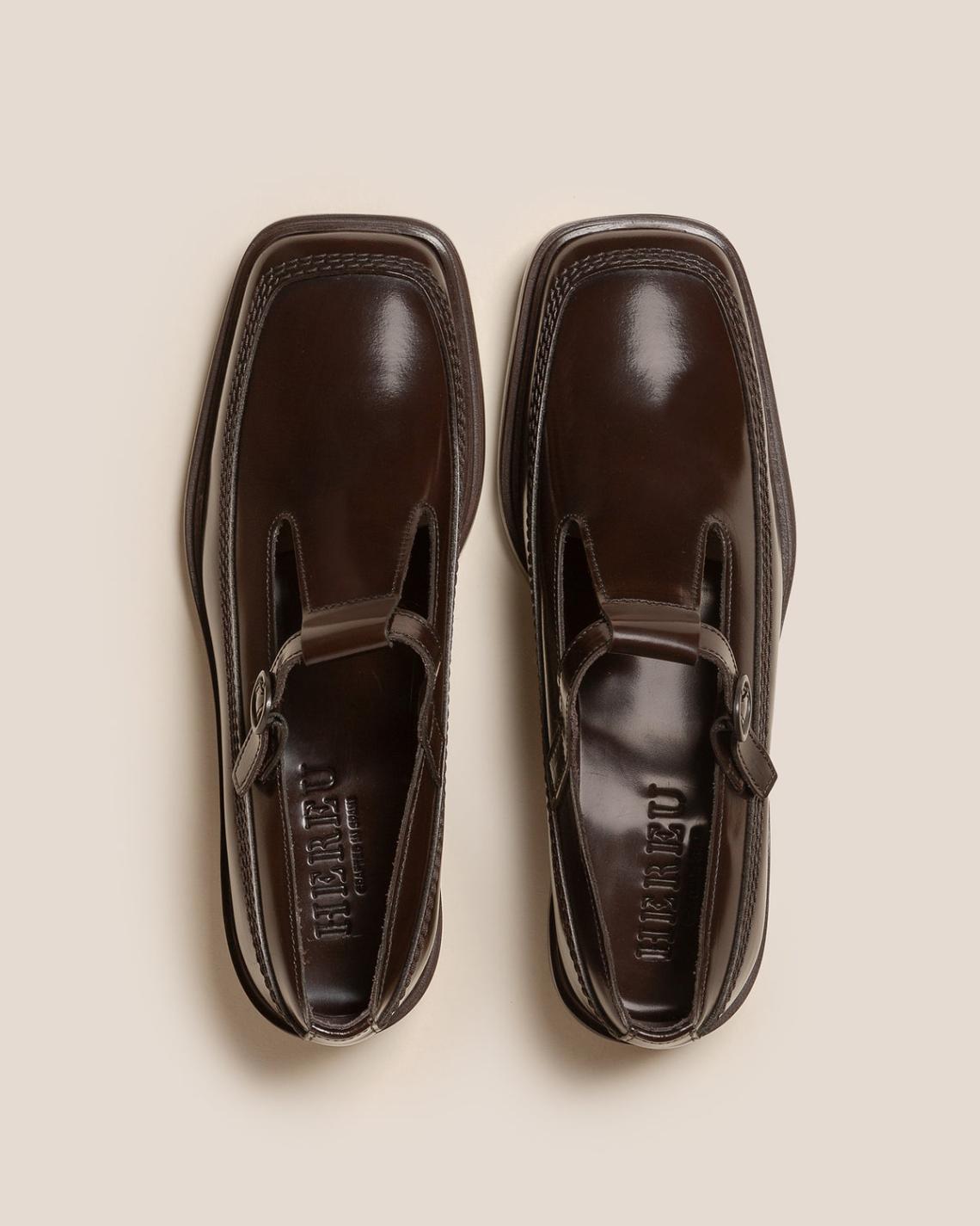 Hereu Loafers | LLUISA POLISHED - T-bar Loafer - Women