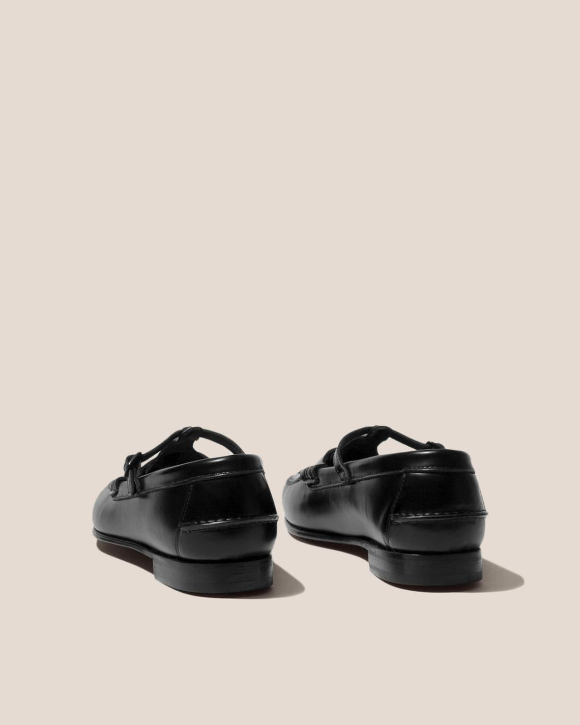 Hereu Loafers | MAQUEDA - Interwoven T-bar Loafer - Women