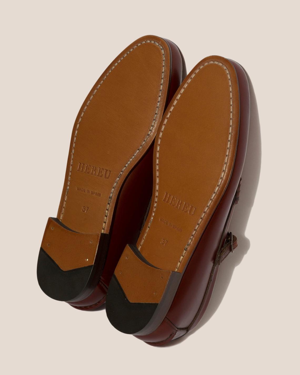 Hereu Loafers | MAQUEDA - Interwoven T-bar Loafer - Women