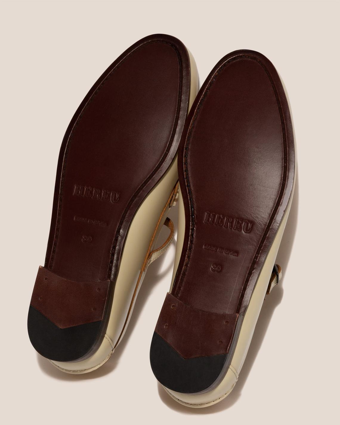 Hereu Loafers | MAQUEDA - Interwoven T-bar Loafer - Women