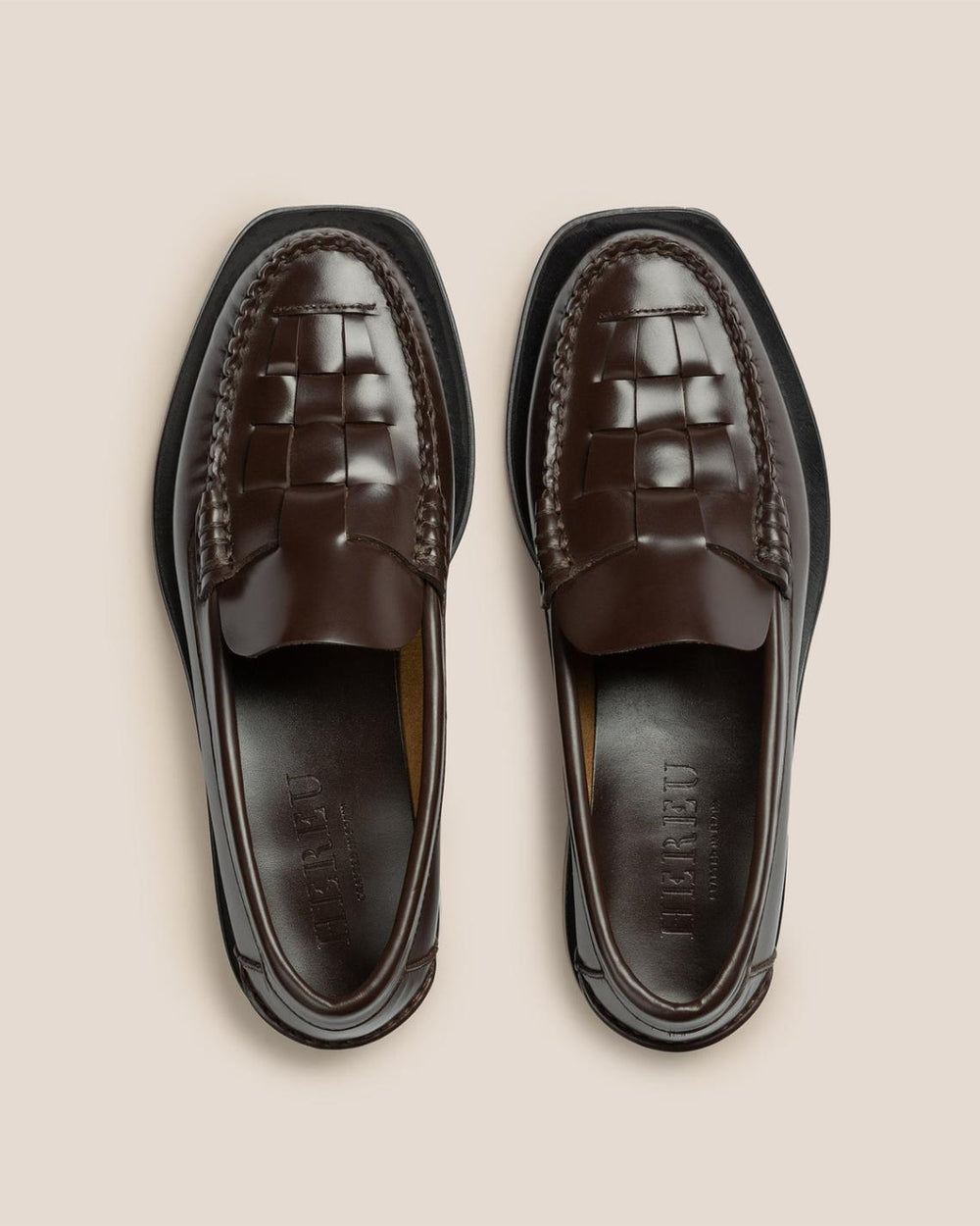 Hereu Loafers | NOMBELA - Interwoven Detail Slip-on Loafer - Men