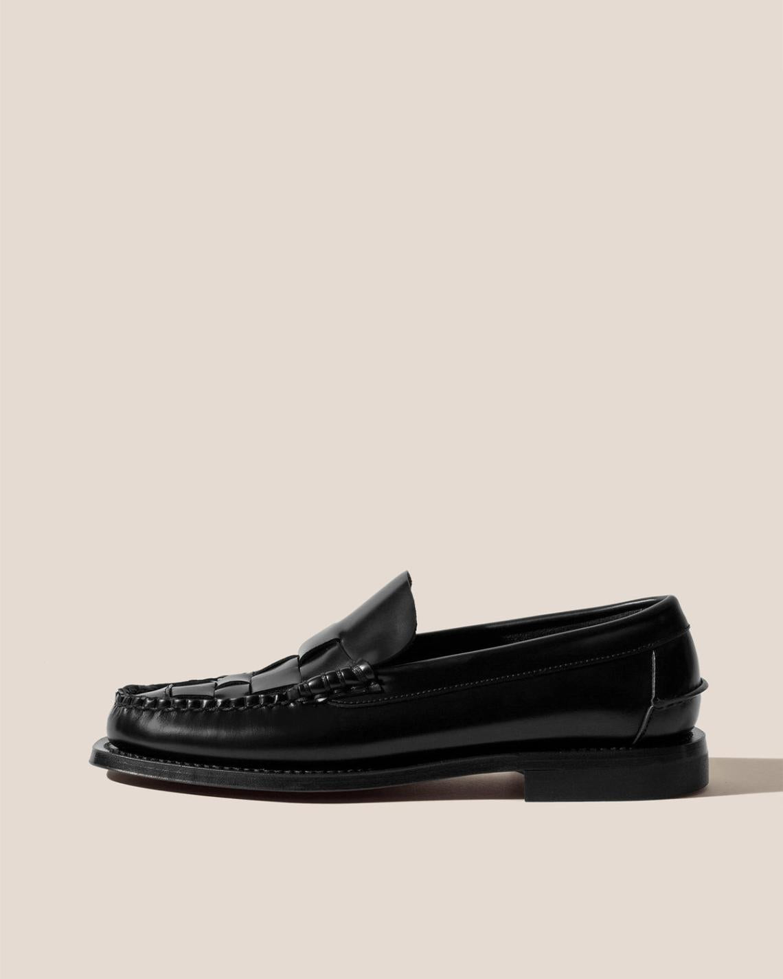 Hereu Loafers | NOMBELA - Interwoven Detail Slip-on Loafer - Women