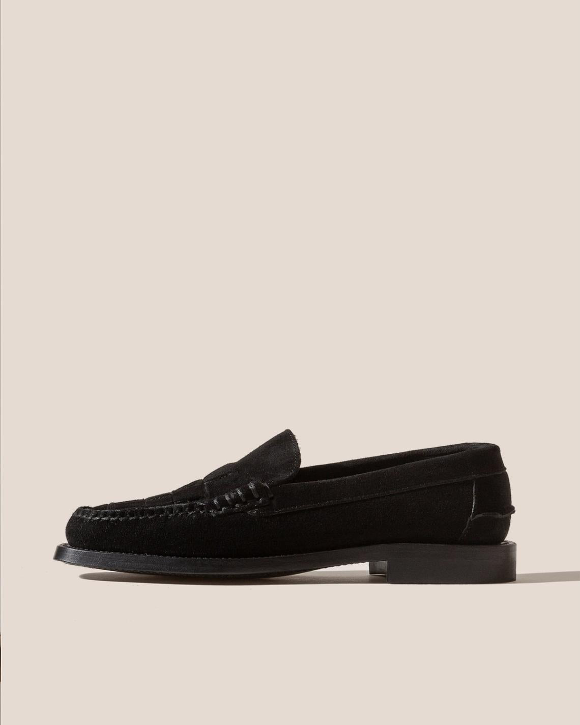 Hereu Loafers | NOMBELA SUEDE - Interwoven Detail Slip-on Loafer - Men