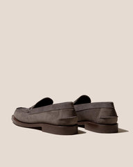 Hereu Loafers | NOMBELA SUEDE - Interwoven Detail Slip-on Loafer - Men