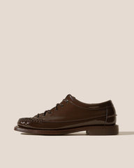 Hereu Loafers | PRIEGO SQUARED GLOSSY - Lace Up Moccasin - Women
