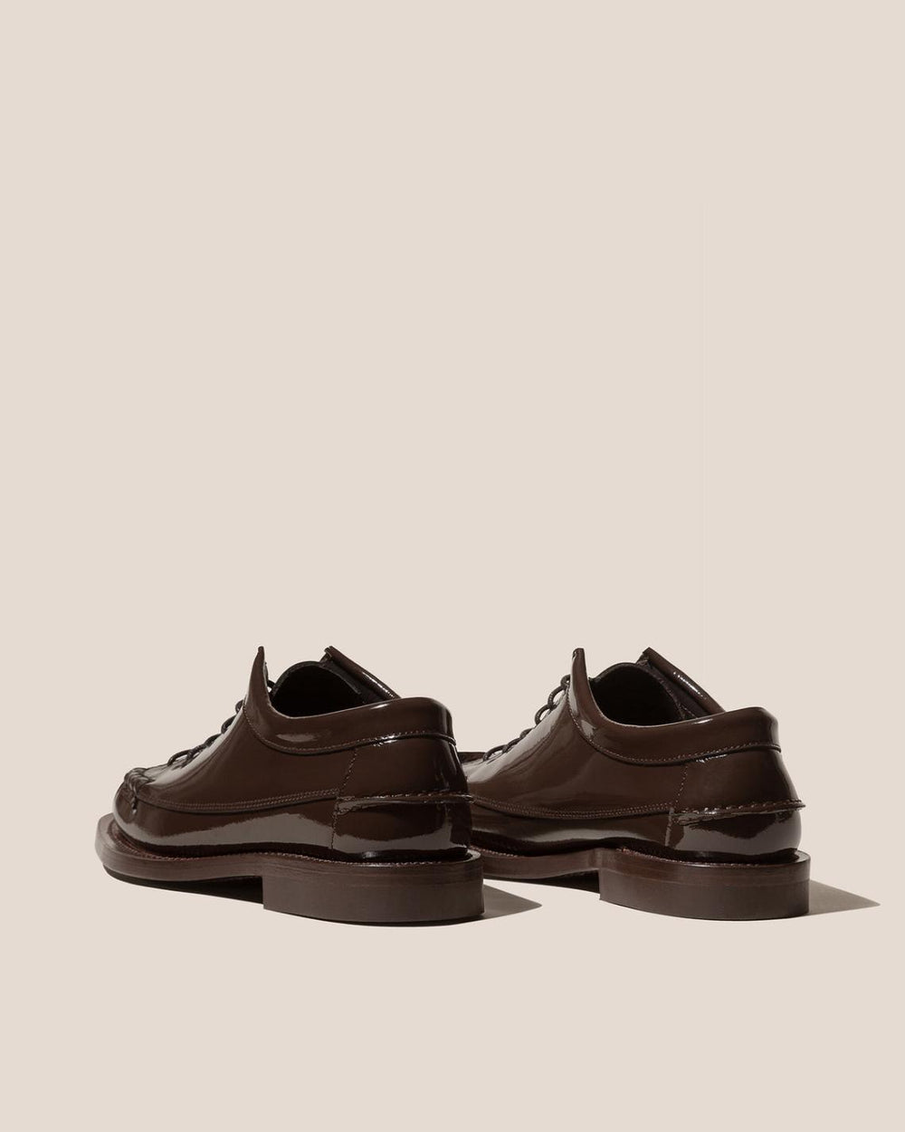 Hereu Loafers | PRIEGO SQUARED GLOSSY - Lace Up Moccasin - Women