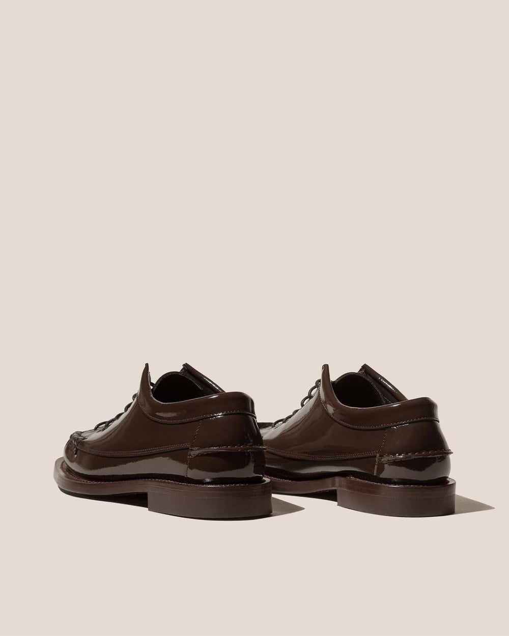 Hereu Loafers | PRIEGO SQUARED GLOSSY - Lace Up Moccasin - Women