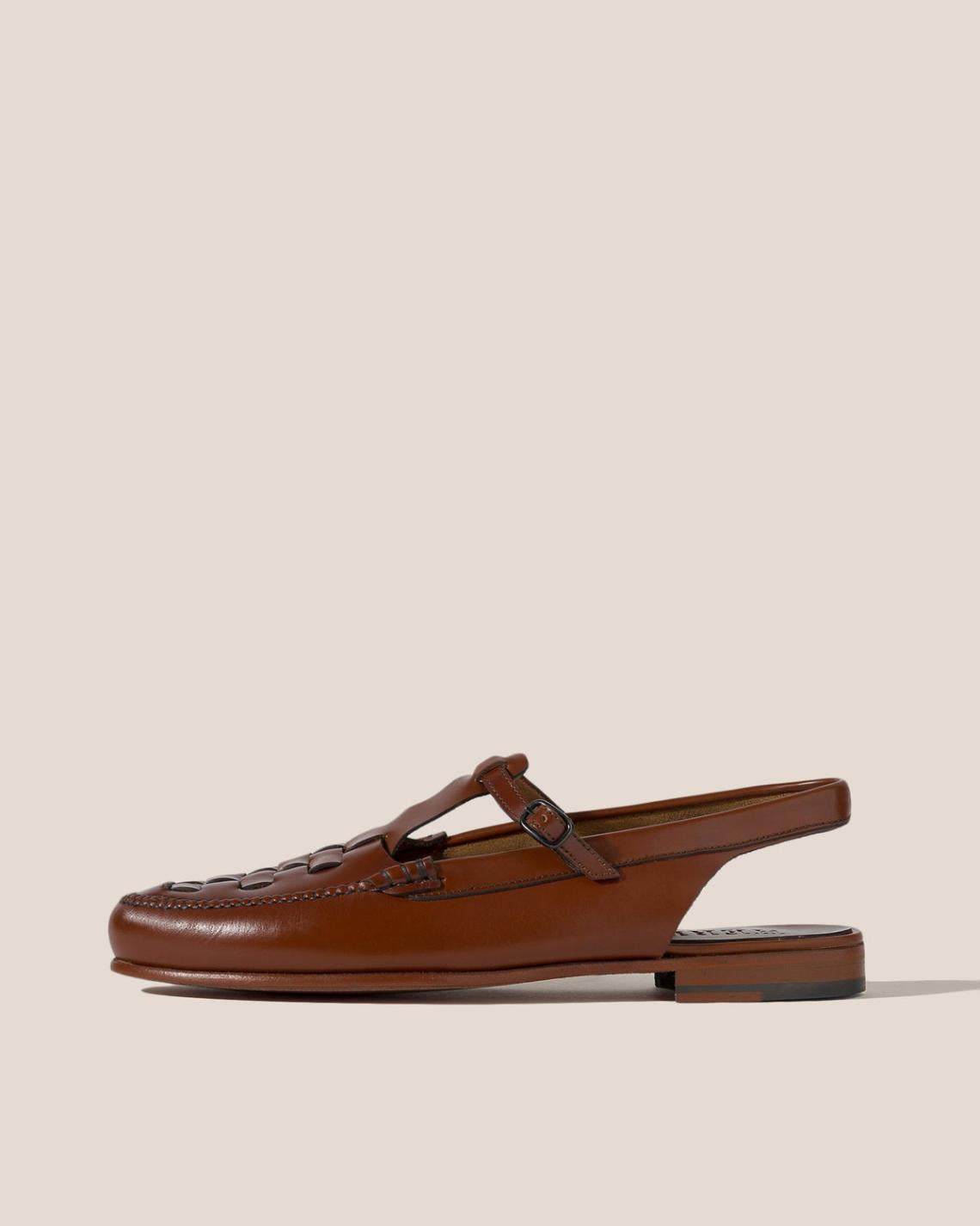 Hereu Loafers | ROQUETA - Slingback T-bar Loafer - Women