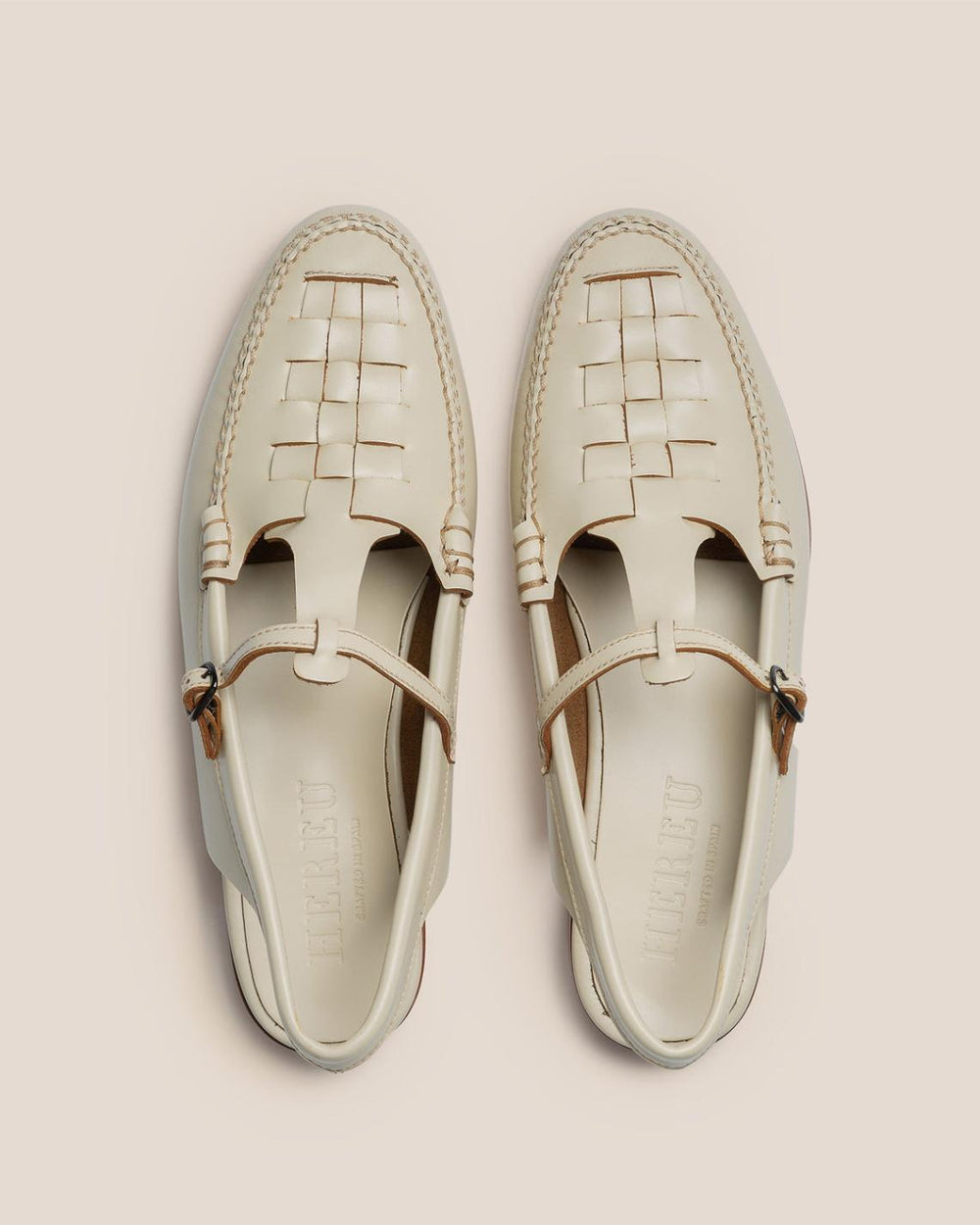 Hereu Loafers | ROQUETA - Slingback T-bar Loafer - Women