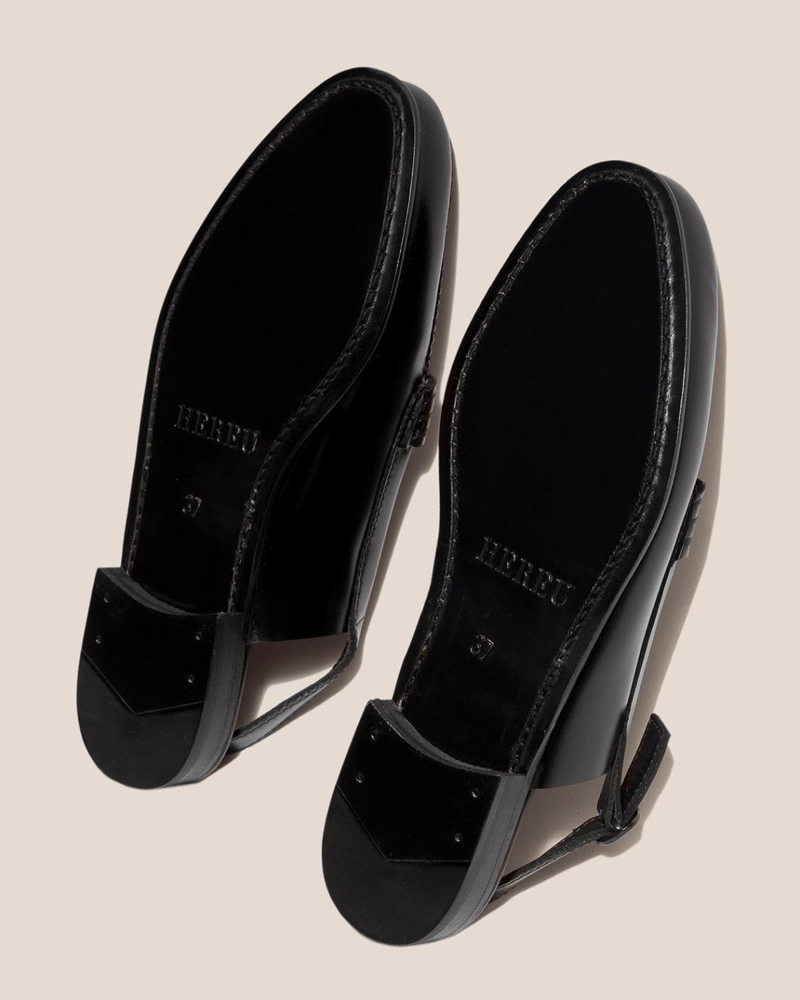 Hereu Loafers | ROQUETA - Slingback T-bar Loafer - Women