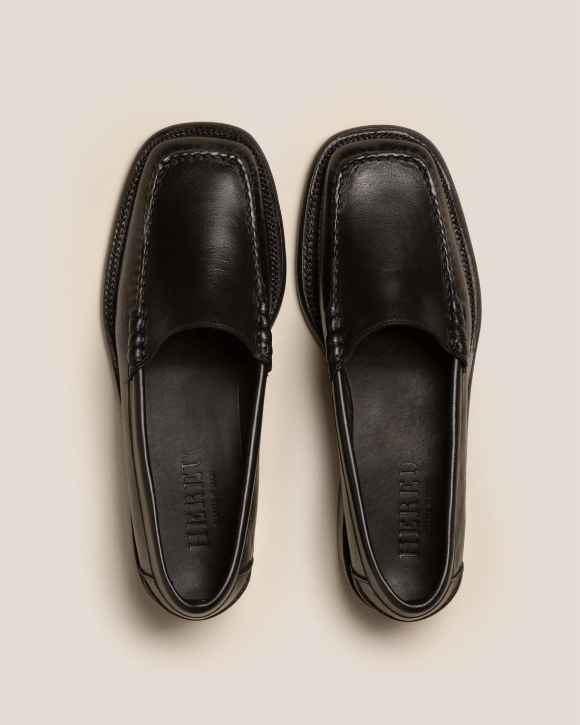 Hereu Loafers | SALA - Square-Toe High-Cut Loafer - Women