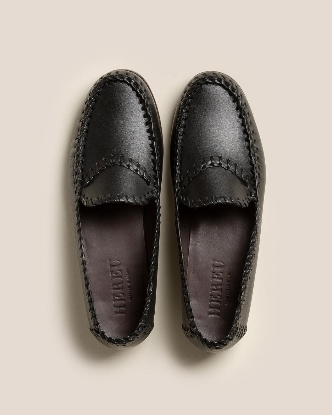 Hereu Loafers | SASTRE - Braided Seams Pull-on Loafer - Men