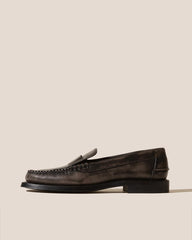 Hereu Loafers | SINEU DUOTONE - Interlaced-detail Slip-on Loafer - Women