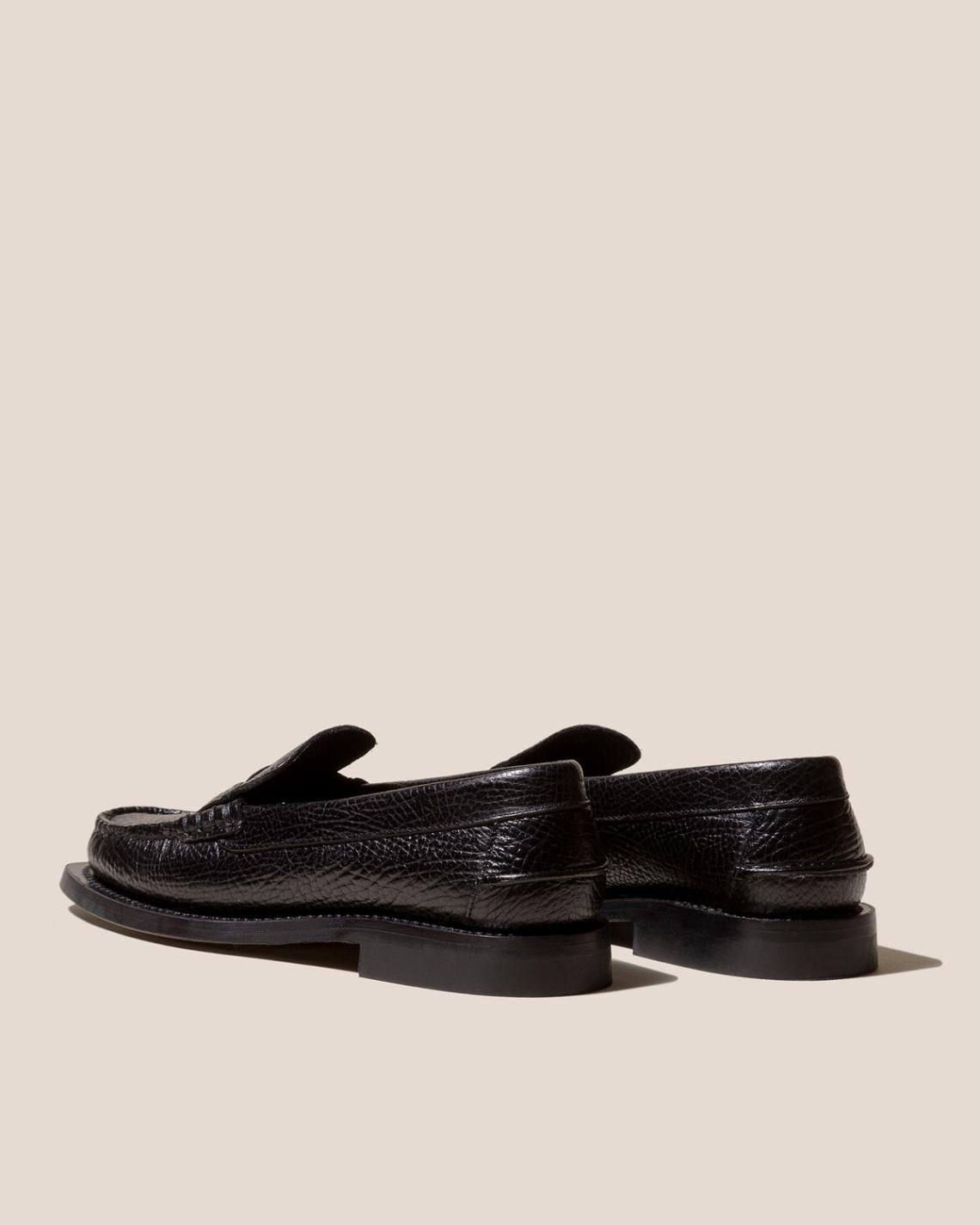 Hereu Loafers | SINEU GRAINY - Interlaced-detail Slip-on Loafer - Men