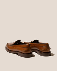 Hereu Loafers | SINEU GRAINY - Interlaced-detail Slip-on Loafer - Women
