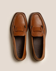 Hereu Loafers | SINEU GRAINY - Interlaced-detail Slip-on Loafer - Women