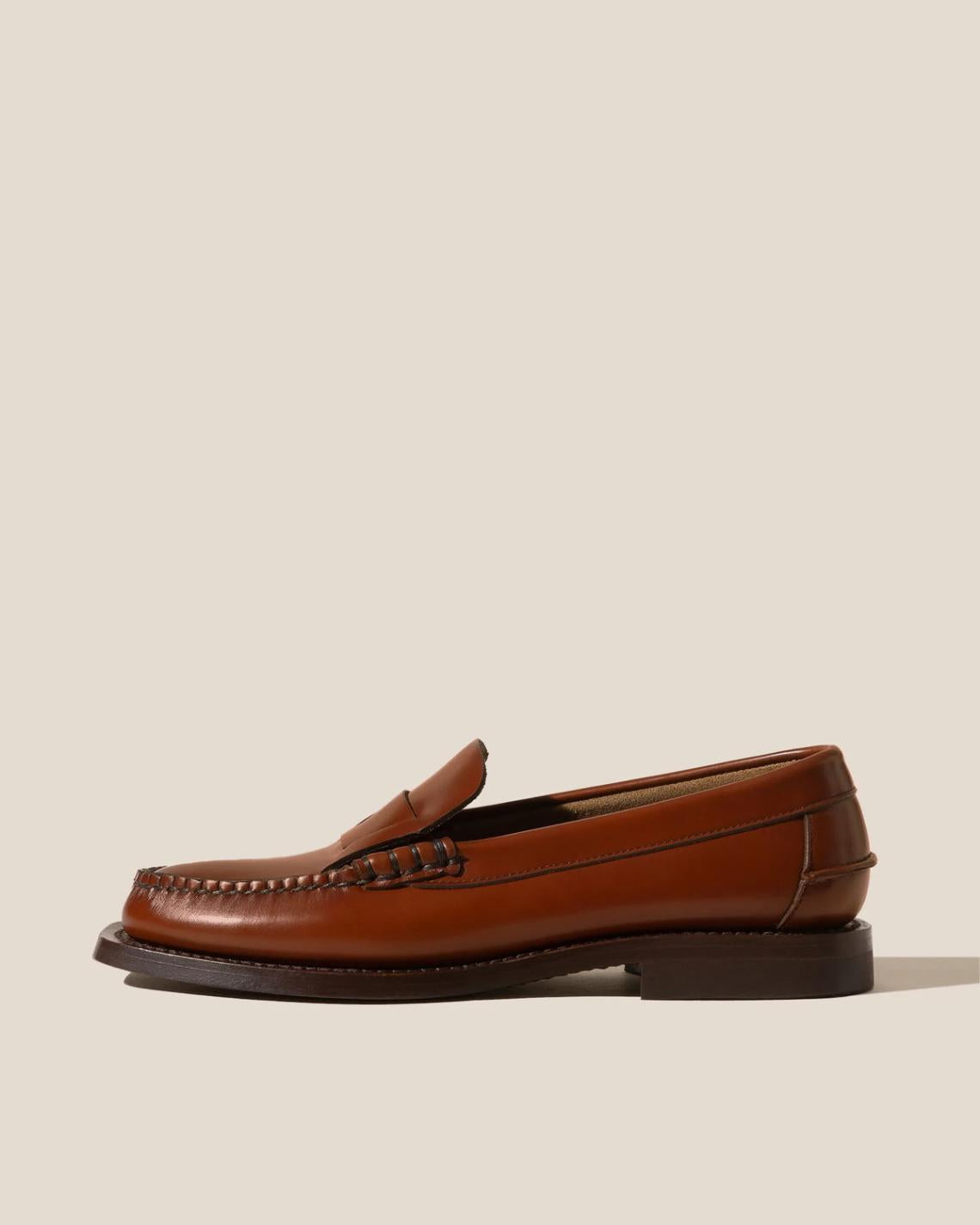 Hereu Loafers | SINEU - Interlaced-detail Slip-on Loafer - Women