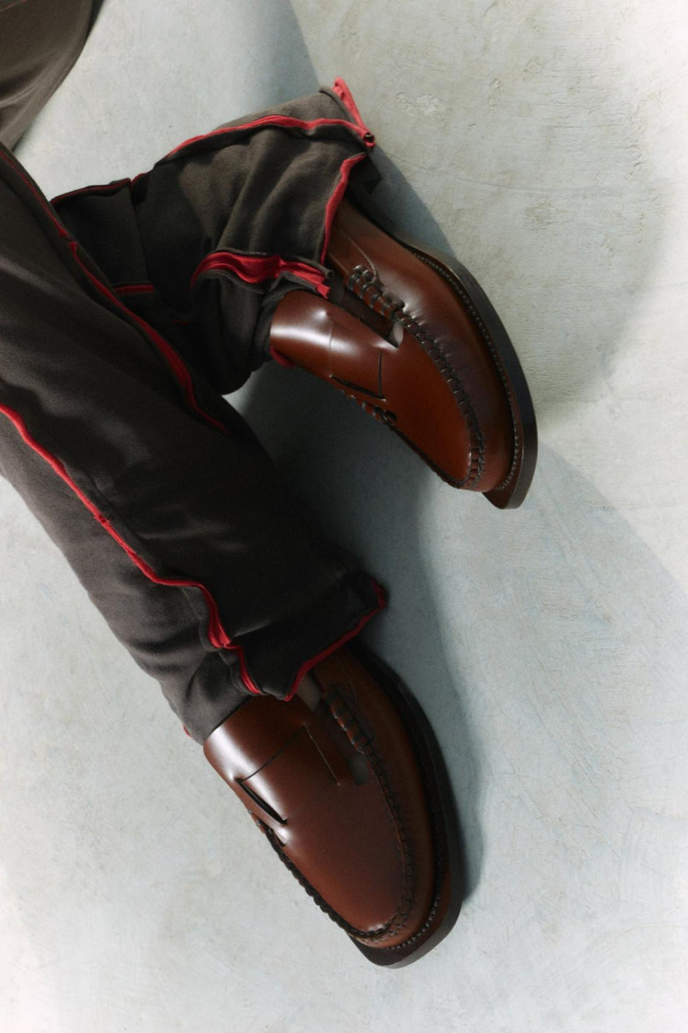 Hereu Loafers | SINEU - Interlaced-detail Slip-on Loafer - Women