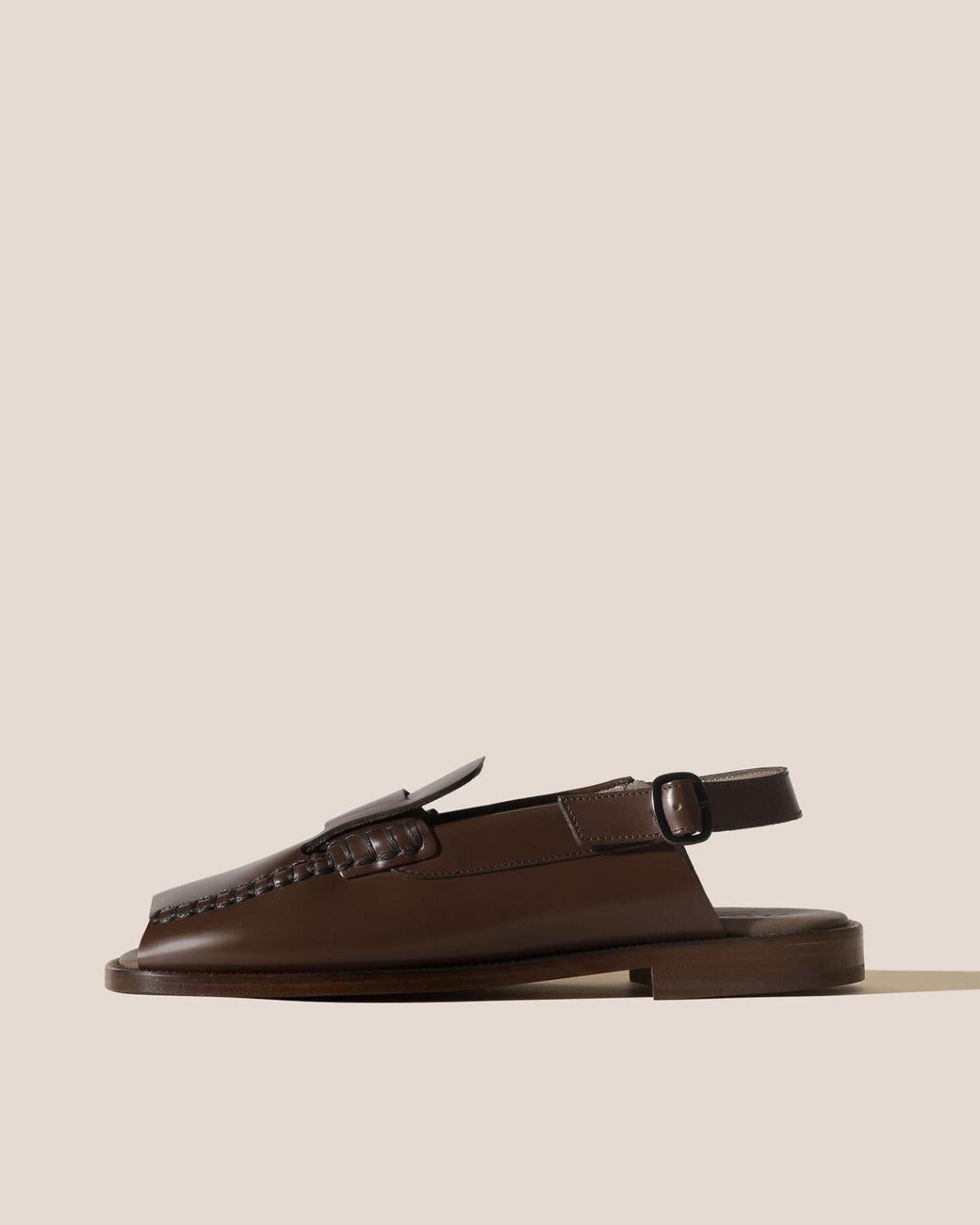Hereu Loafers | SINEU SANDAL - Open-toe Slingback Loafer - Women