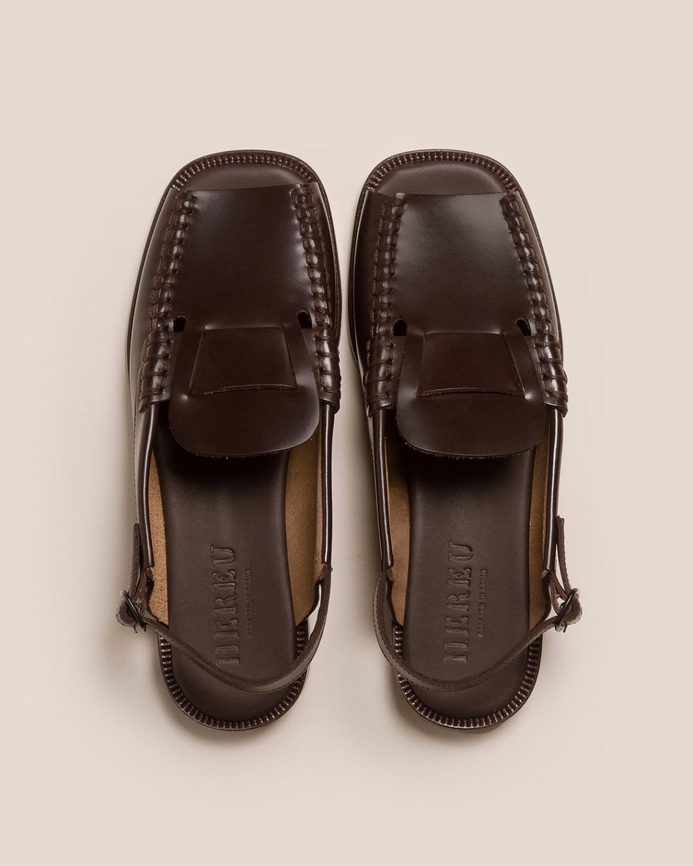 Hereu Loafers | SINEU SANDAL - Open-toe Slingback Loafer - Women