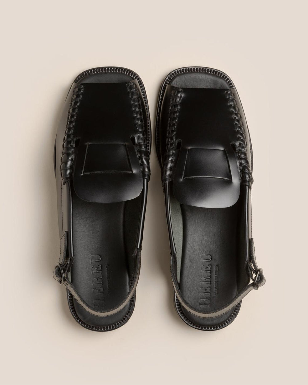 Hereu Loafers | SINEU SANDAL - Open-toe Slingback Loafer - Women