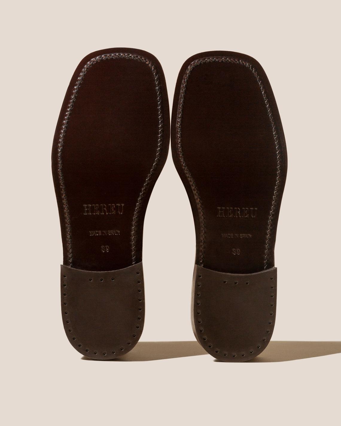 Hereu Loafers | SINEU SANDAL - Open-toe Slingback Loafer - Women