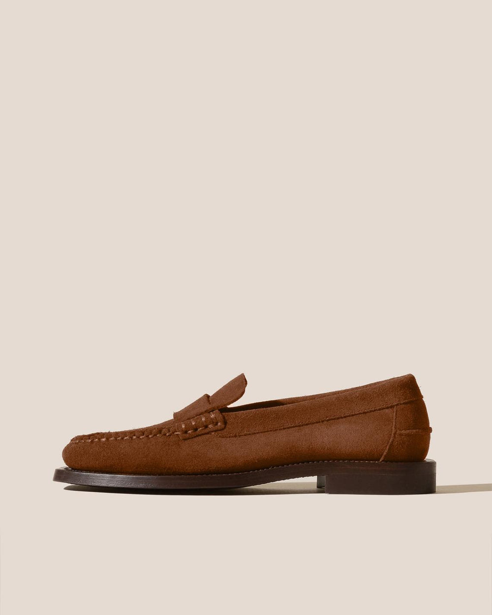 Hereu Loafers | SINEU SUEDE - Interlaced-detail Slip-on Loafer - Women