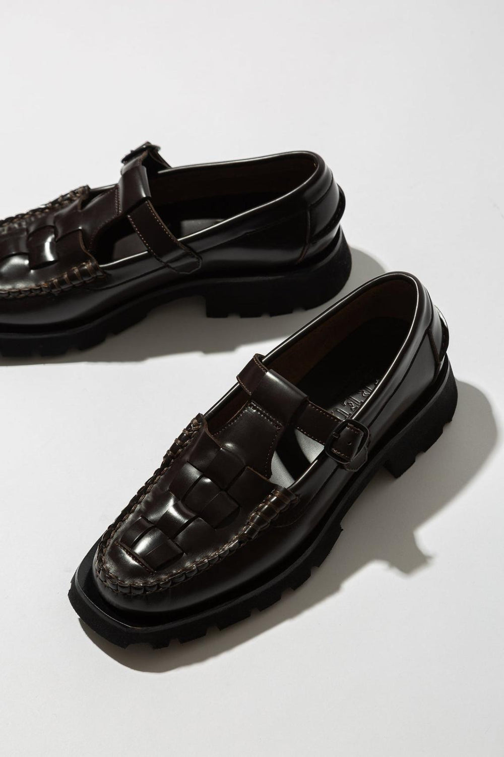 Hereu Loafers | SOLLER SPORT - Tread Sole T-Bar Loafer - Men