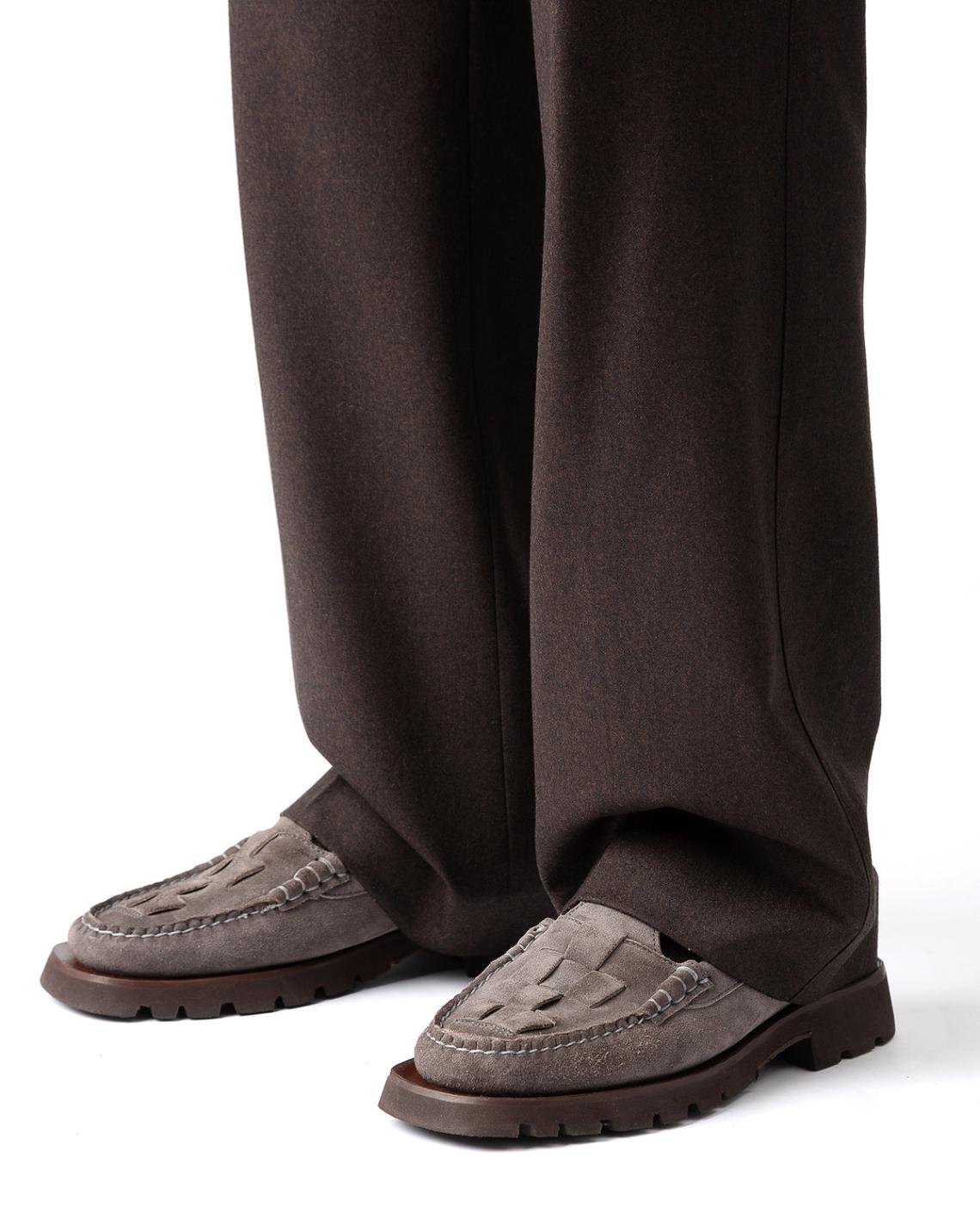 Hereu Loafers | SOLLER SPORT - Tread Sole T-Bar Loafer - Men