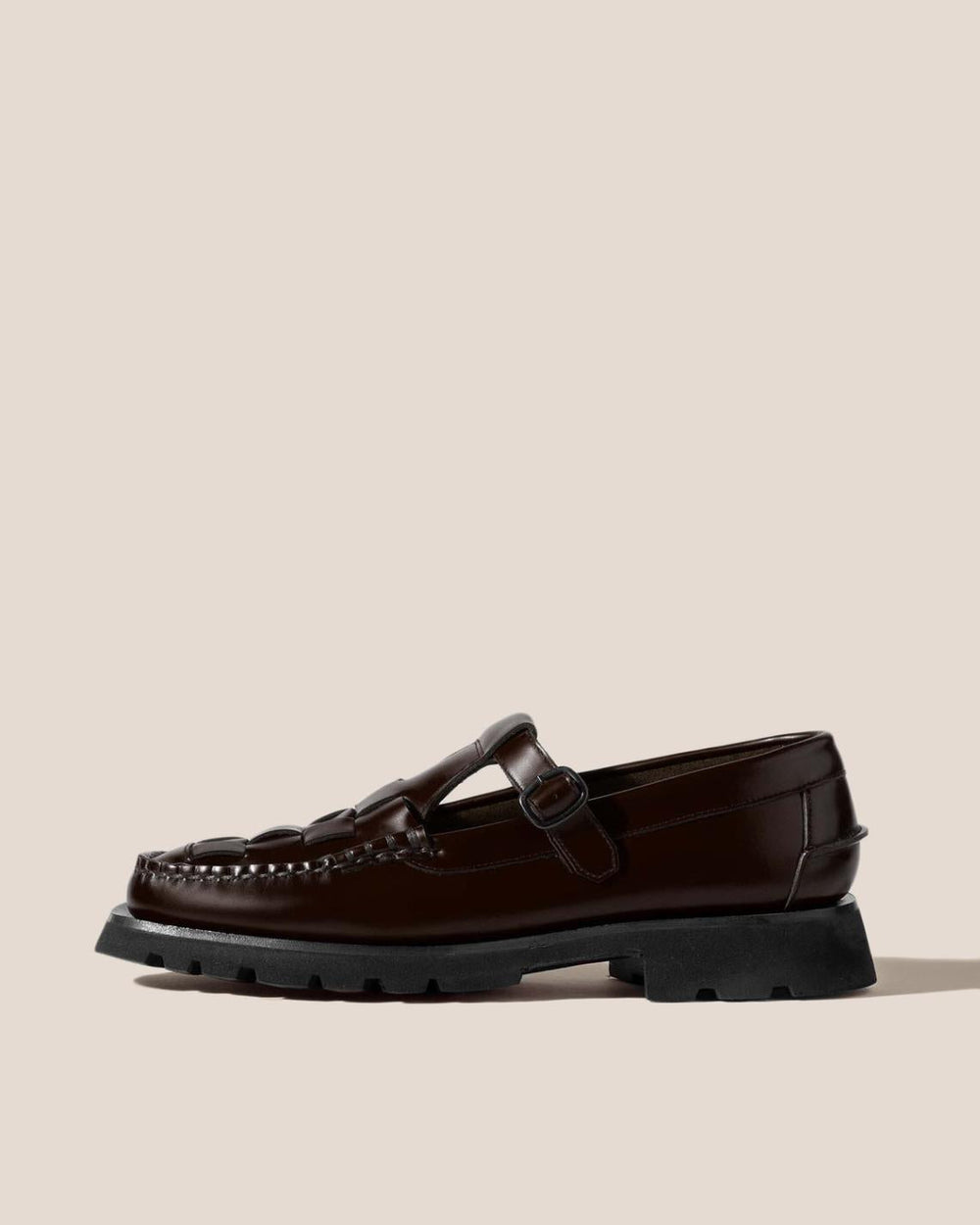 Hereu Loafers | SOLLER SPORT - Tread Sole T-Bar Loafer - Women
