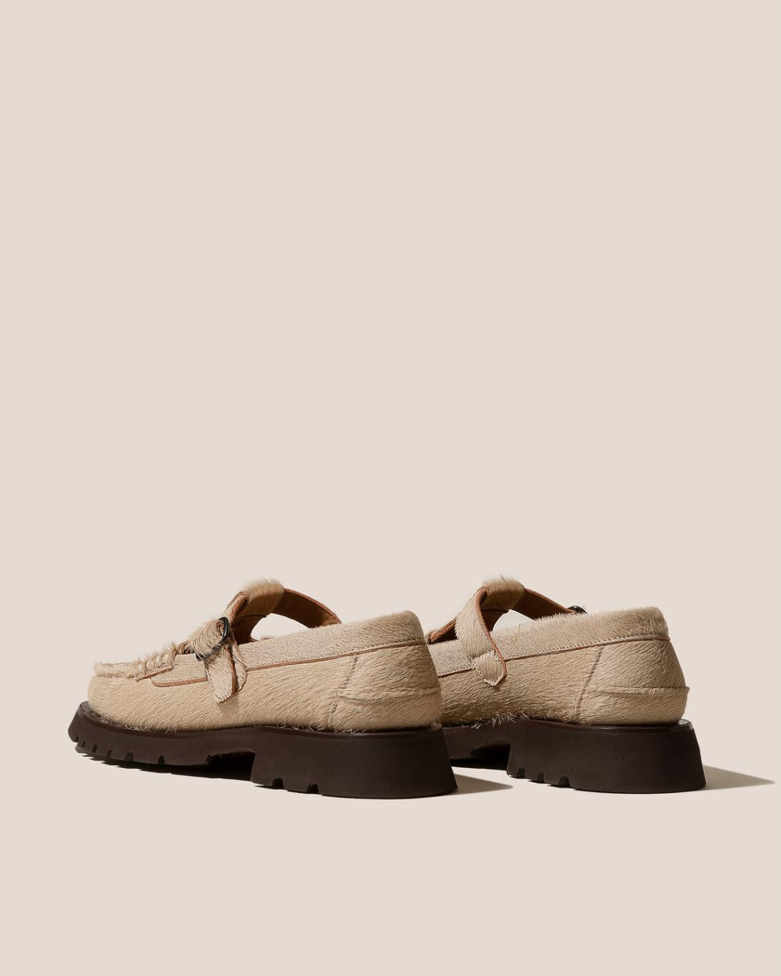 Hereu Loafers | SOLLER SPORT - Tread Sole T-Bar Loafer - Women