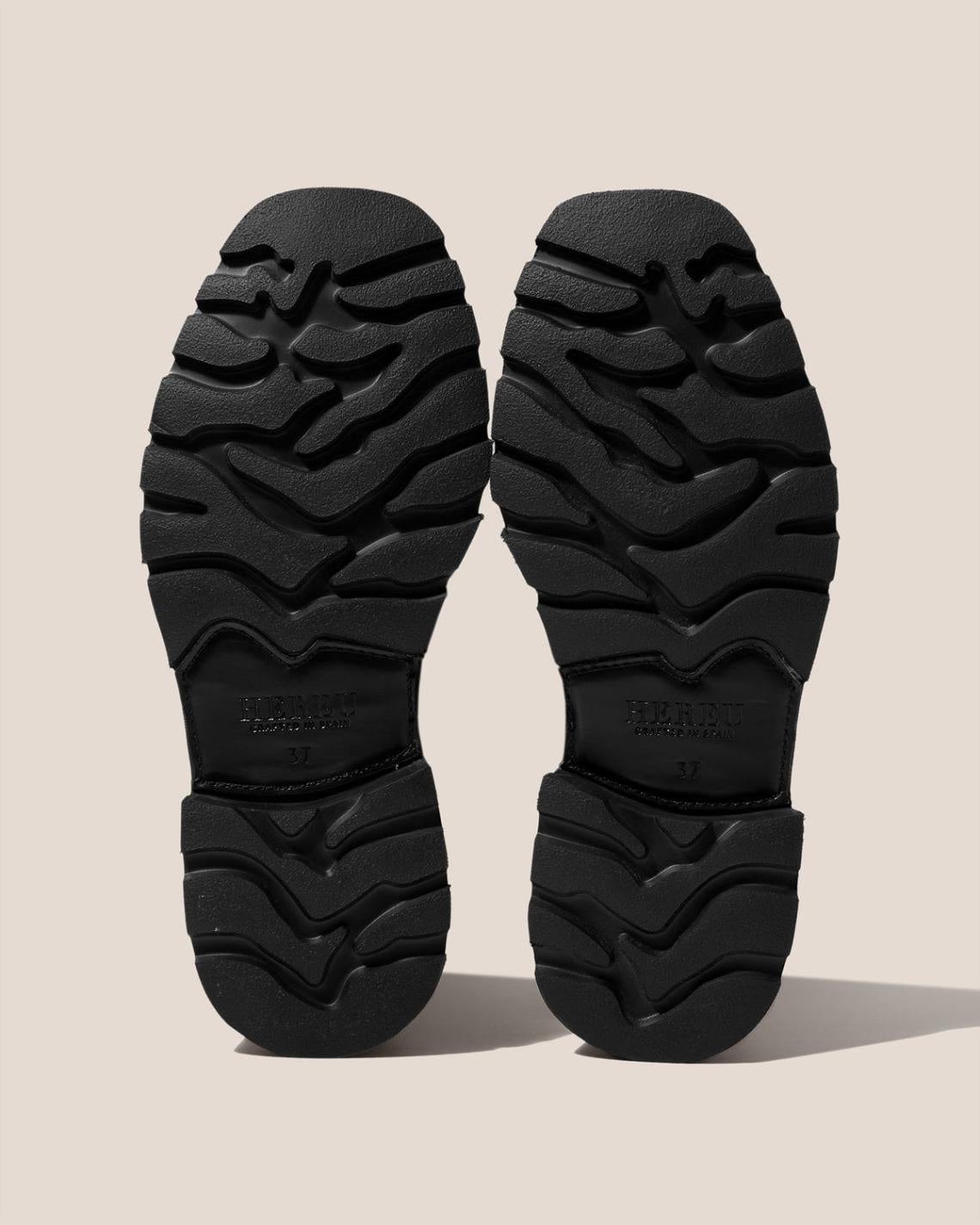 Hereu Loafers | SOLLER SPORT - Tread Sole T-Bar Loafer - Women