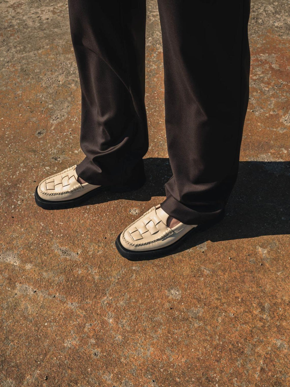 Hereu Loafers | SOLLER SPORT - Tread Sole T-Bar Loafer - Women