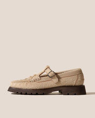 Hereu Loafers | SOLLER SPORT - Tread Sole T-Bar Loafer - Women