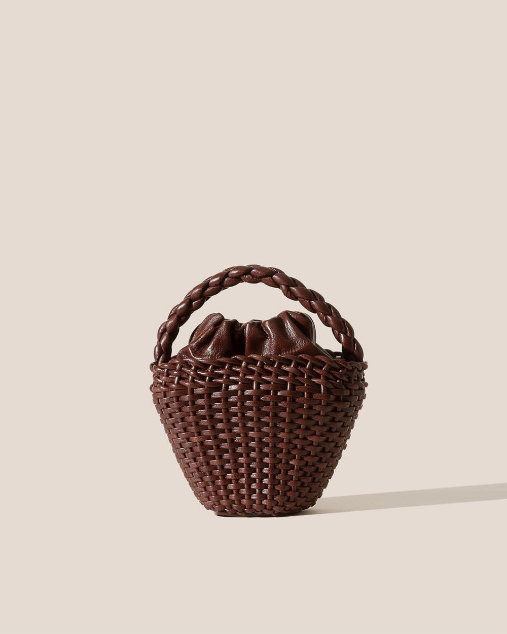 Hereu Mini Bags | FIOL TOTE LEATHER - Hand-Braided Mini Tote Bag - Women