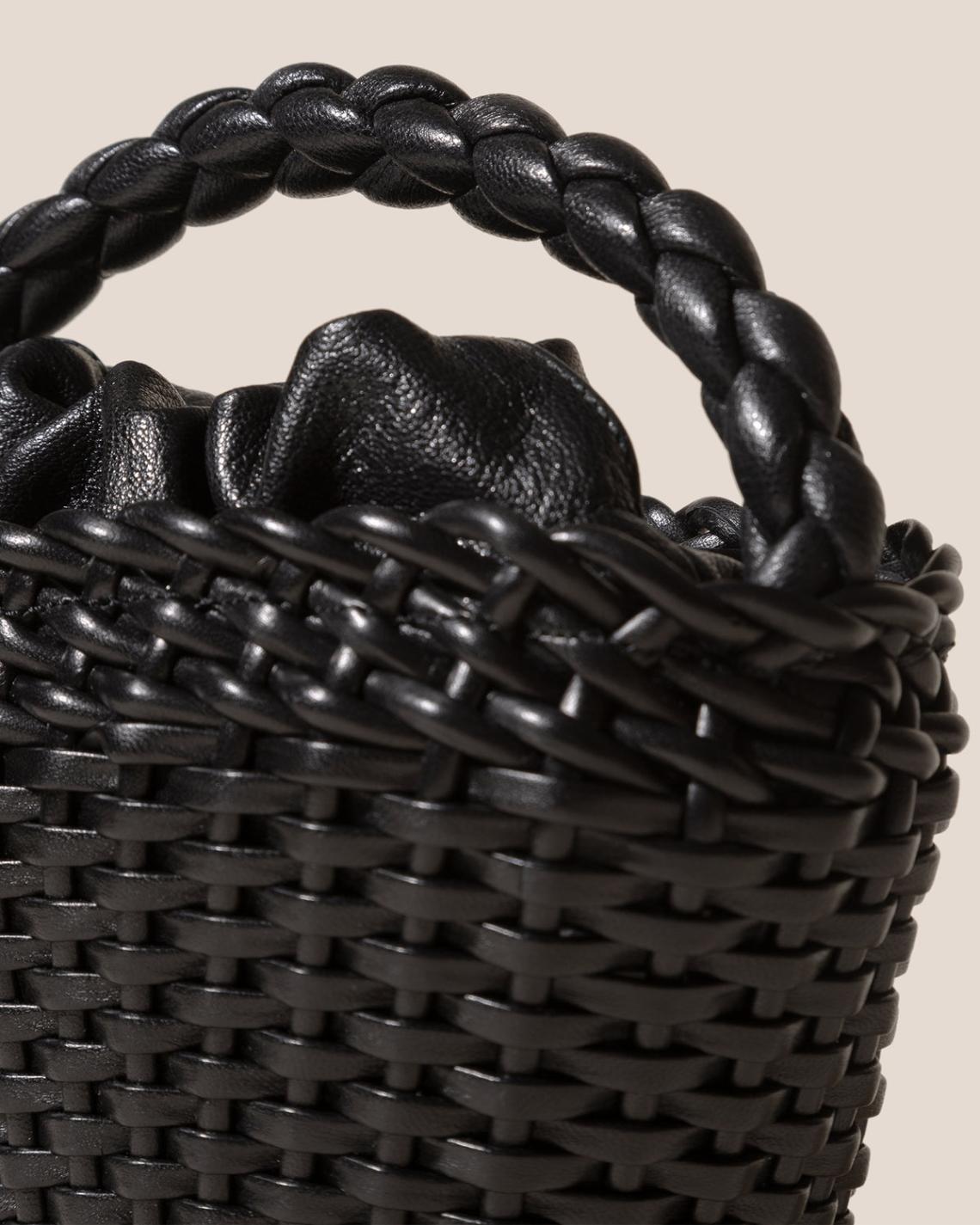 Hereu Mini Bags | FIOL TOTE LEATHER - Hand-Braided Mini Tote Bag - Women