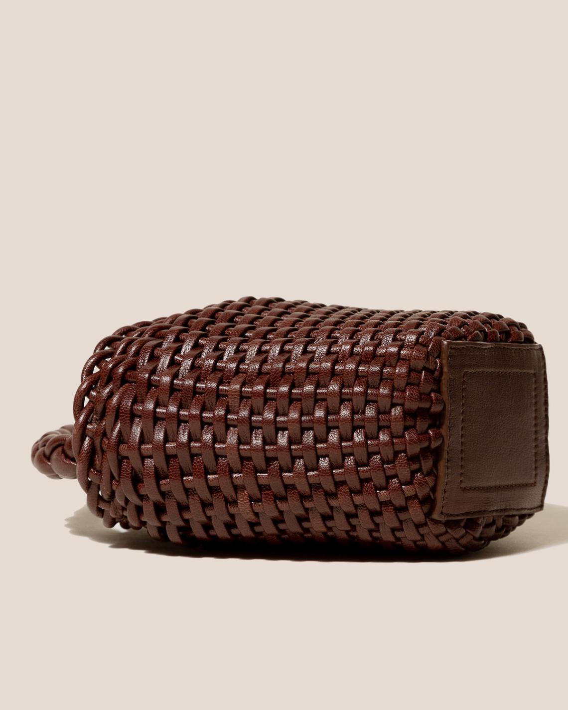 Hereu Mini Bags | FIOL TOTE LEATHER - Hand-Braided Mini Tote Bag - Women